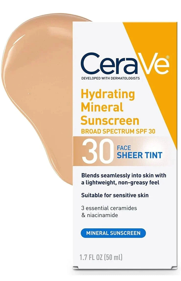 Hydrating Mineral Sunscreen SPF 30 Face Sheer Tint